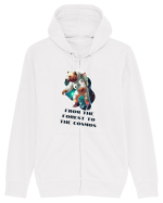FROM THE FOREST TO THE COSMOS - V3 Hanorac cu fermoar Unisex Connector