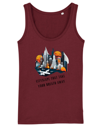 CITY BREAK Burgundy