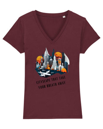 CITY BREAK Burgundy