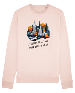 CITY BREAK Bluză mânecă lungă Unisex Rise