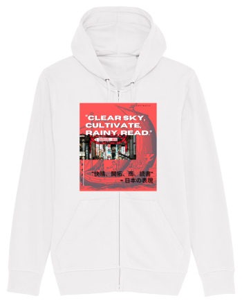 Clear Sky Cultivate Rainy Read White