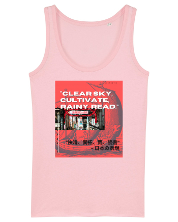 Clear Sky Cultivate Rainy Read Cotton Pink