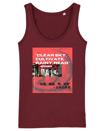 Clear Sky Cultivate Rainy Read Burgundy