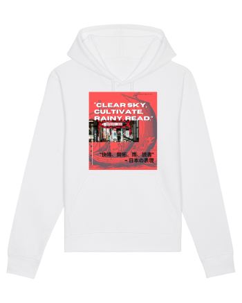 Clear Sky Cultivate Rainy Read White