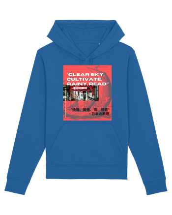 Clear Sky Cultivate Rainy Read Royal Blue