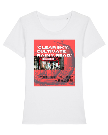 Clear Sky Cultivate Rainy Read White