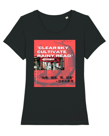 Clear Sky Cultivate Rainy Read Black