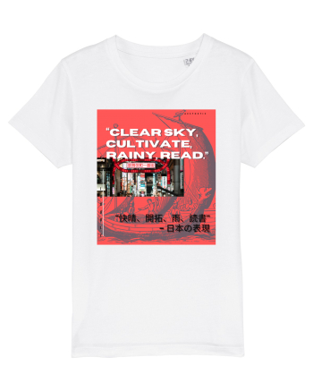 Clear Sky Cultivate Rainy Read White