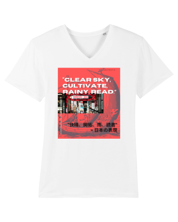 Clear Sky Cultivate Rainy Read White