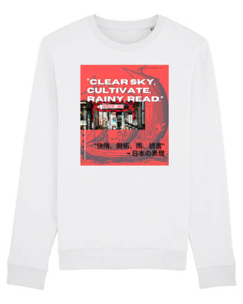 Clear Sky Cultivate Rainy Read White