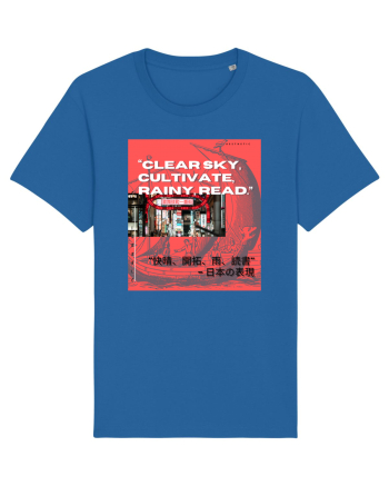 Clear Sky Cultivate Rainy Read Royal Blue