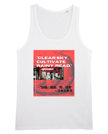 Clear Sky Cultivate Rainy Read White