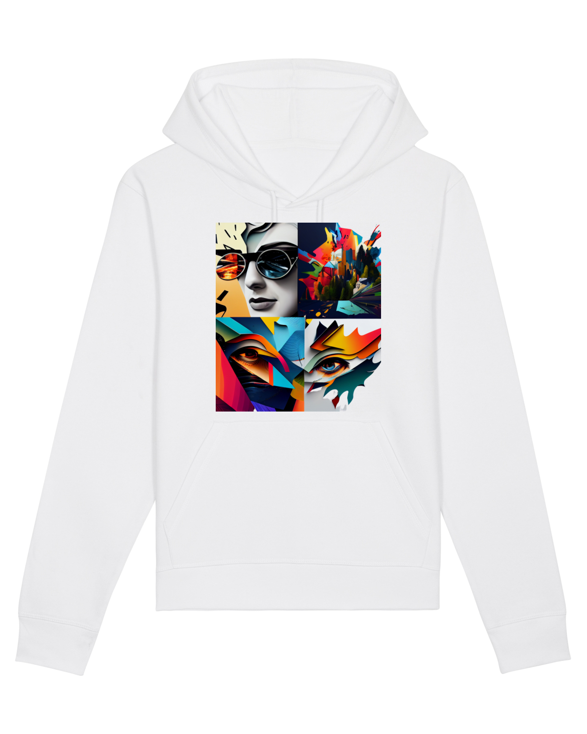 Hanorac Unisex Drummer White