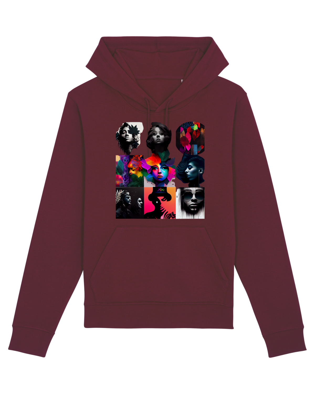 Hanorac Unisex Drummer Burgundy