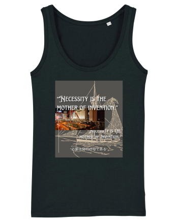 Necessity I sThe Mother Of Invention Black