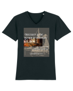 Necessity I sThe Mother Of Invention Tricou mânecă scurtă guler V Bărbat Presenter