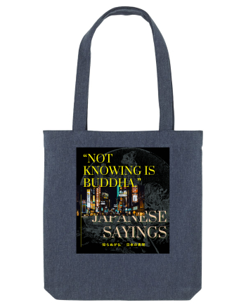 Not Knowing Is Buddha Midnight Blue