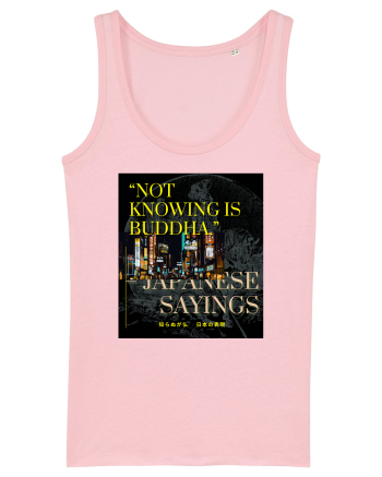 Not Knowing Is Buddha Cotton Pink