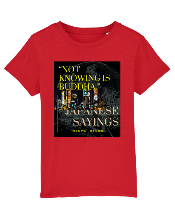Not Knowing Is Buddha Red