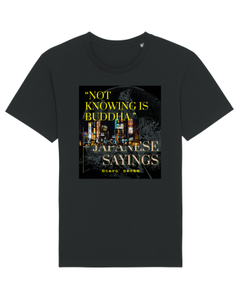 Not Knowing Is Buddha Black