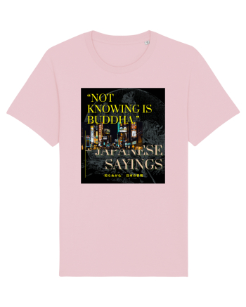 Not Knowing Is Buddha Cotton Pink