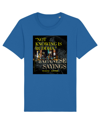 Not Knowing Is Buddha Royal Blue