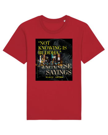 Not Knowing Is Buddha Red