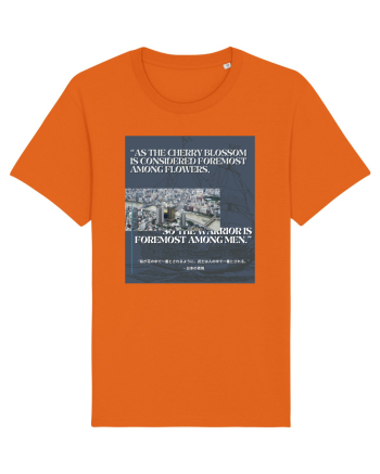 As The Cheery Blossom Is Considered Foremost Among Flowers Bright Orange