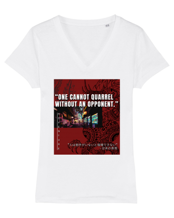 One Cannot Quarrel Without An Opponent White