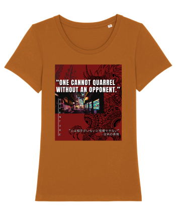 One Cannot Quarrel Without An Opponent Roasted Orange
