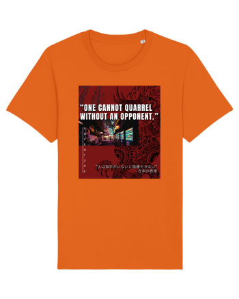 One Cannot Quarrel Without An Opponent Bright Orange