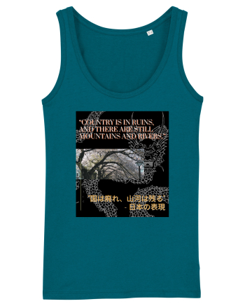 Country Is In Ruins And There Are Still Mountains And Rivers Ocean Depth