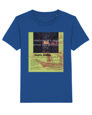 Creativity Is A Drug I Cannot Live Without Majorelle Blue