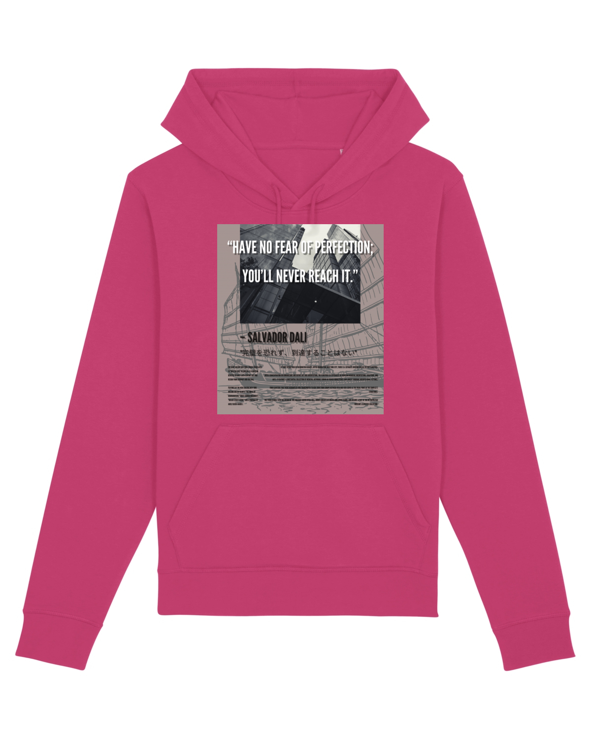 Hanorac Unisex Drummer Raspberry