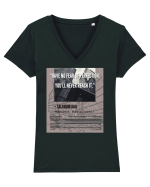 Have No Fear Of Perfection You ll Never Reach It Tricou mânecă scurtă guler V Damă Evoker