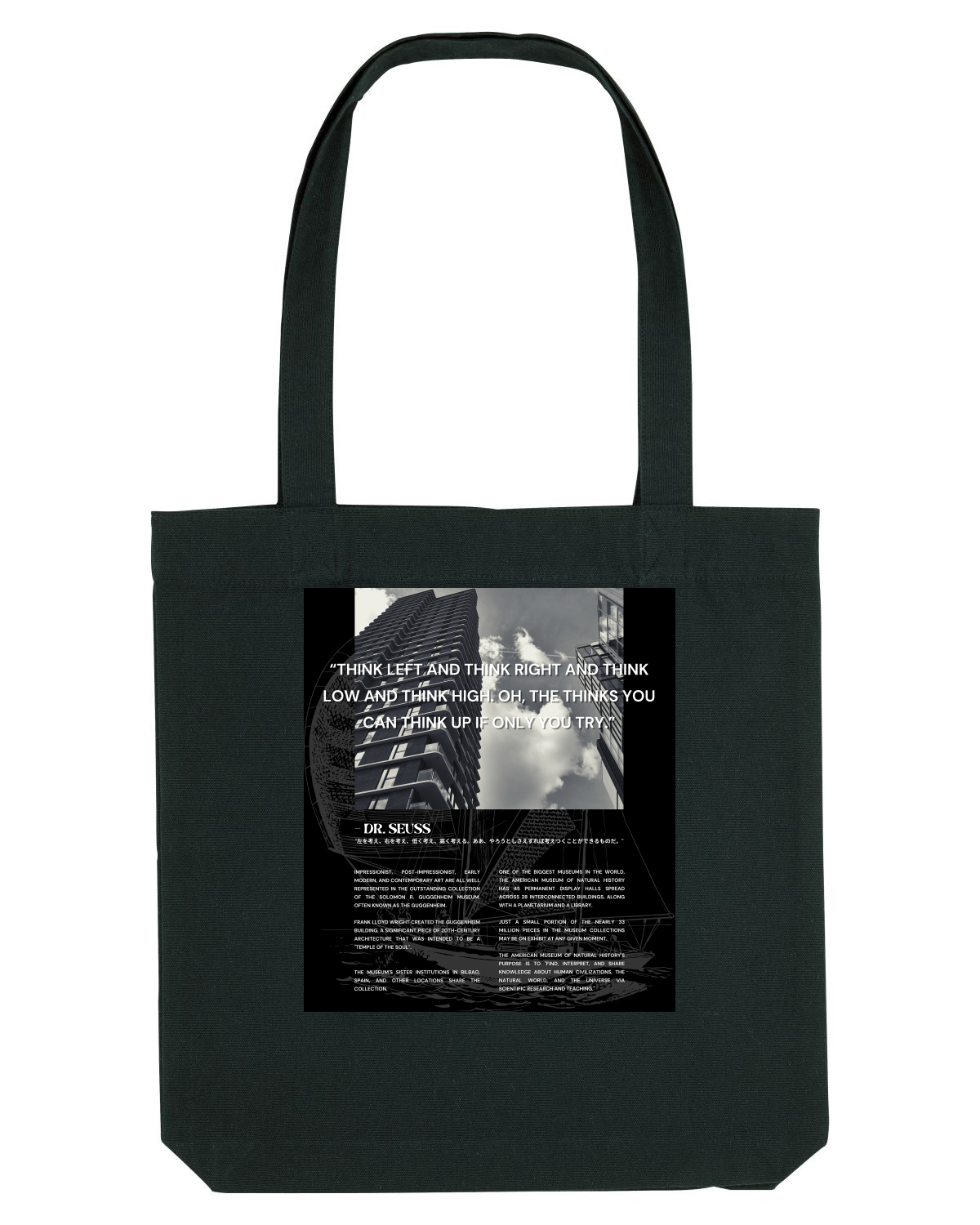 Sacoșă textilă Black