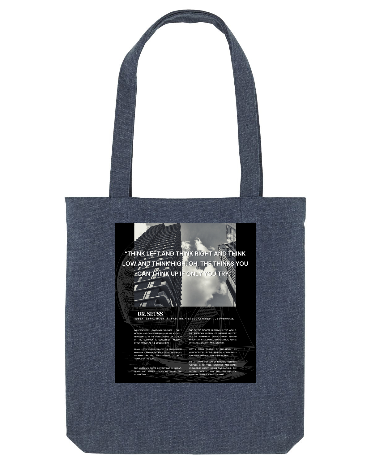 Sacoșă textilă Midnight Blue