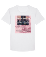 Absence Makes The Heart Grow Fonder Tricou mânecă scurtă guler larg Bărbat Skater