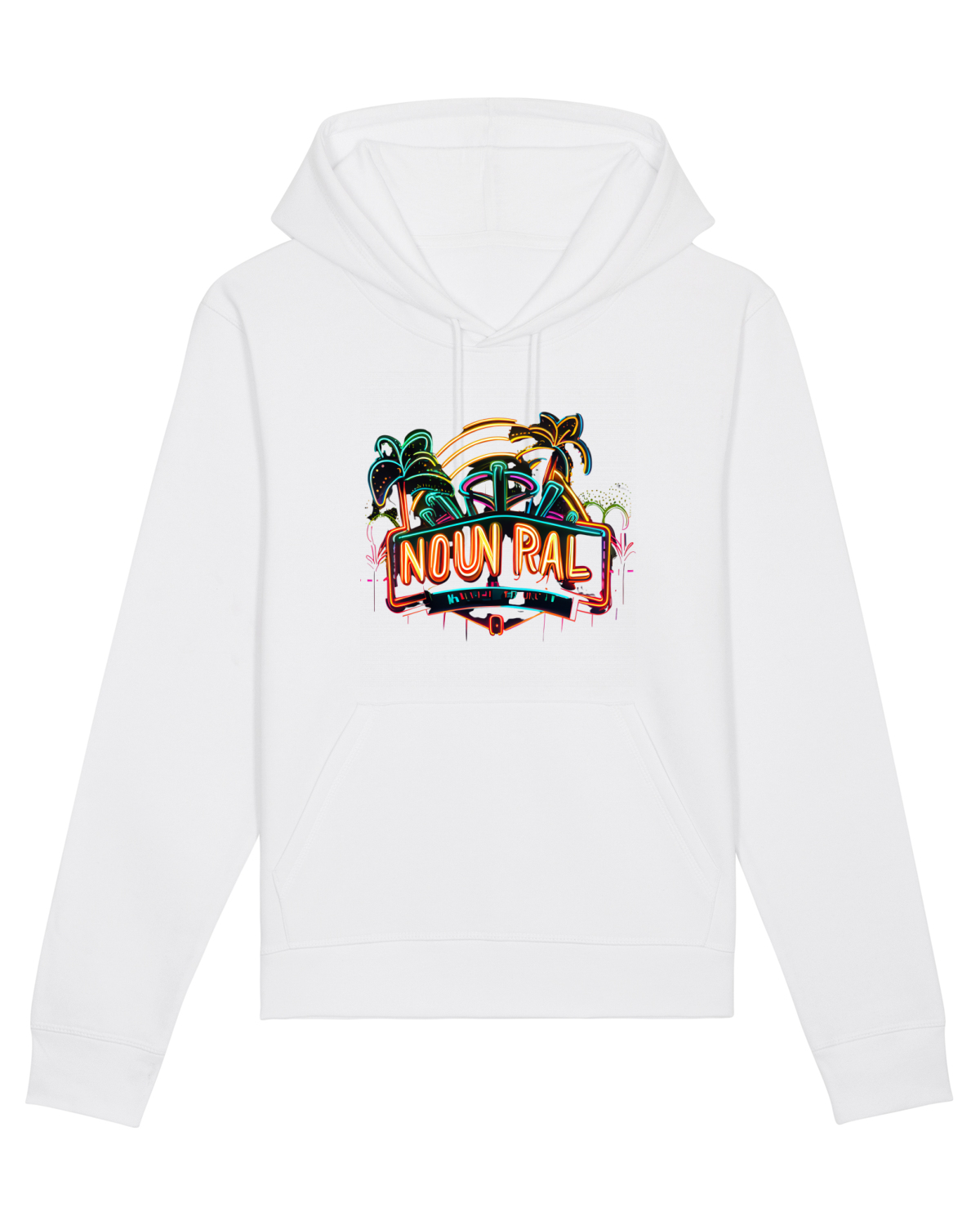Hanorac Unisex Drummer White