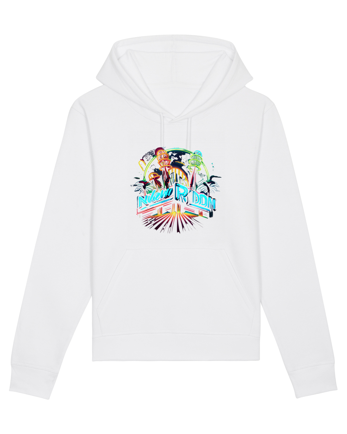 Hanorac Unisex Drummer White