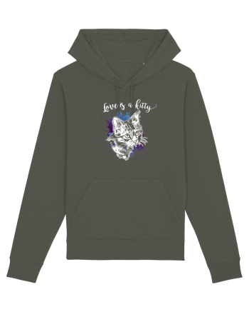 Love is a kitty Khaki