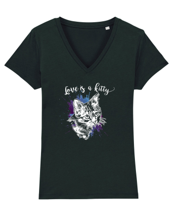 Love is a kitty Black