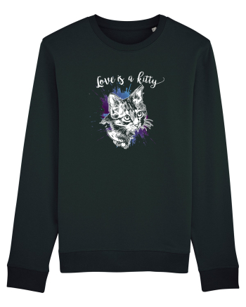 Love is a kitty Black