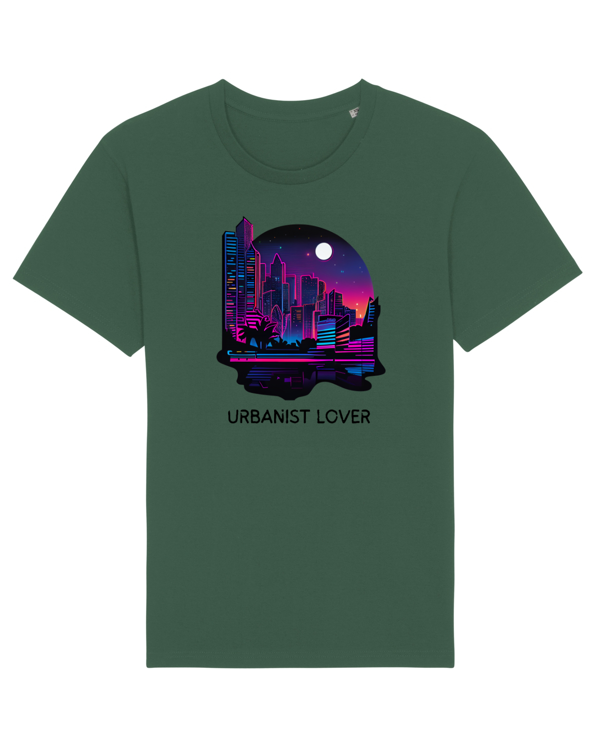 Tricou mânecă scurtă Unisex Rocker Bottle Green