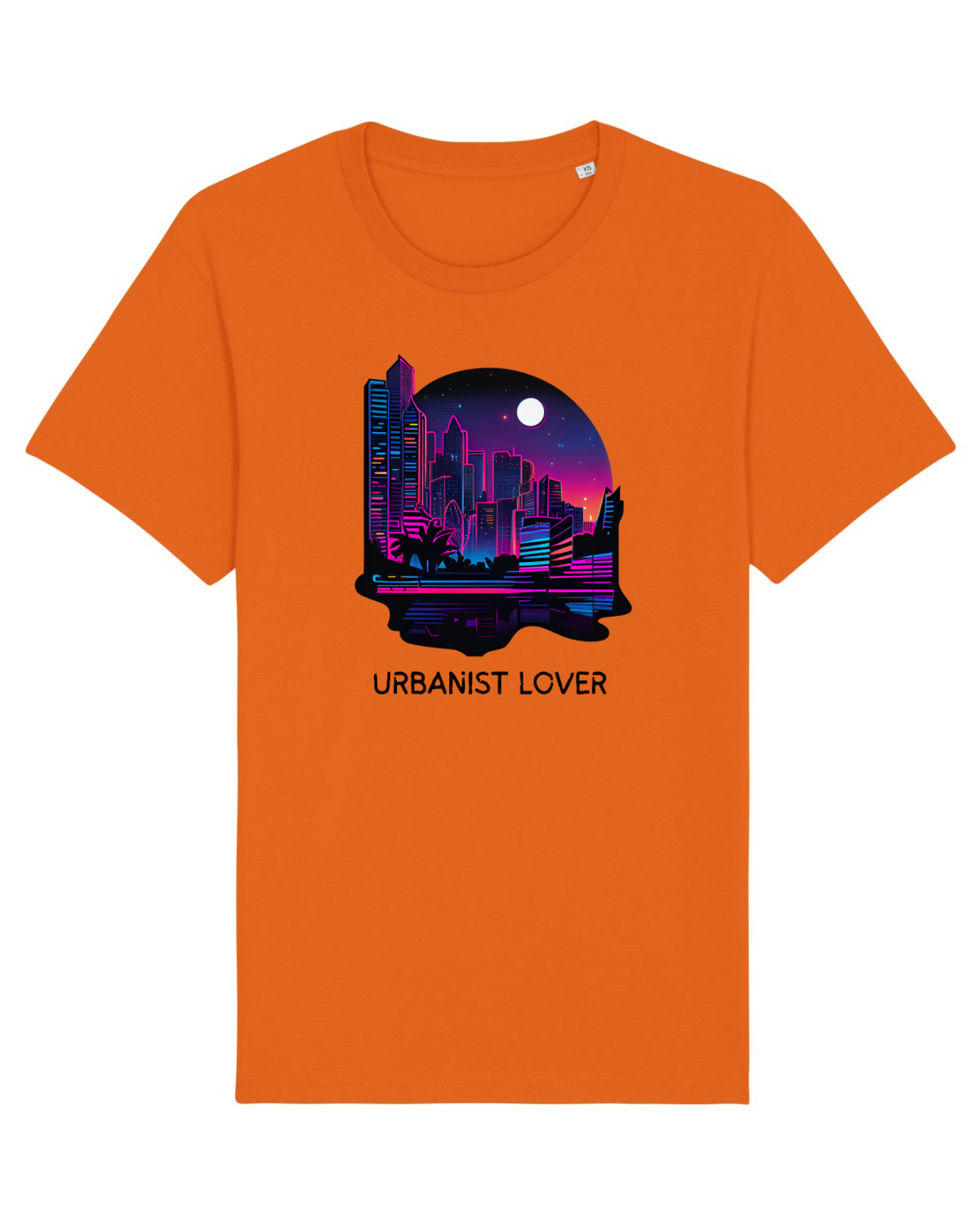 Tricou mânecă scurtă Unisex Rocker Bright Orange