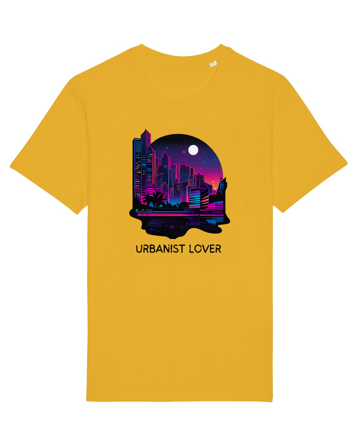 Tricou mânecă scurtă Unisex Rocker Spectra Yellow