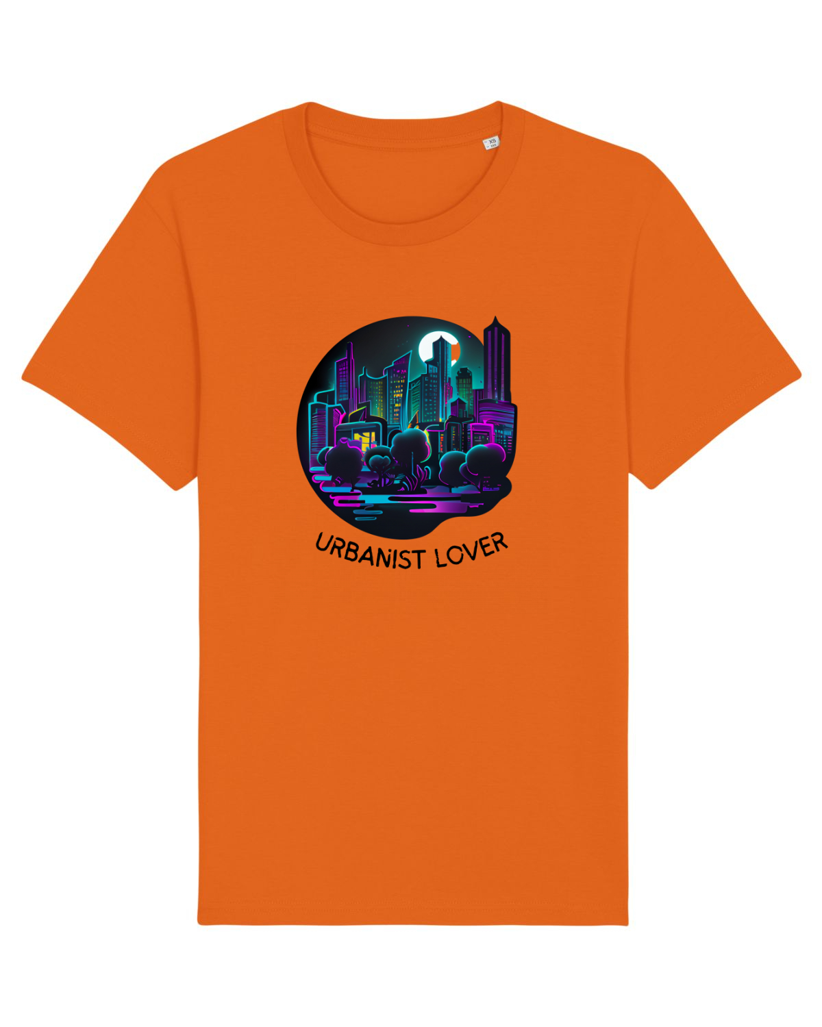 Tricou mânecă scurtă Unisex Rocker Bright Orange
