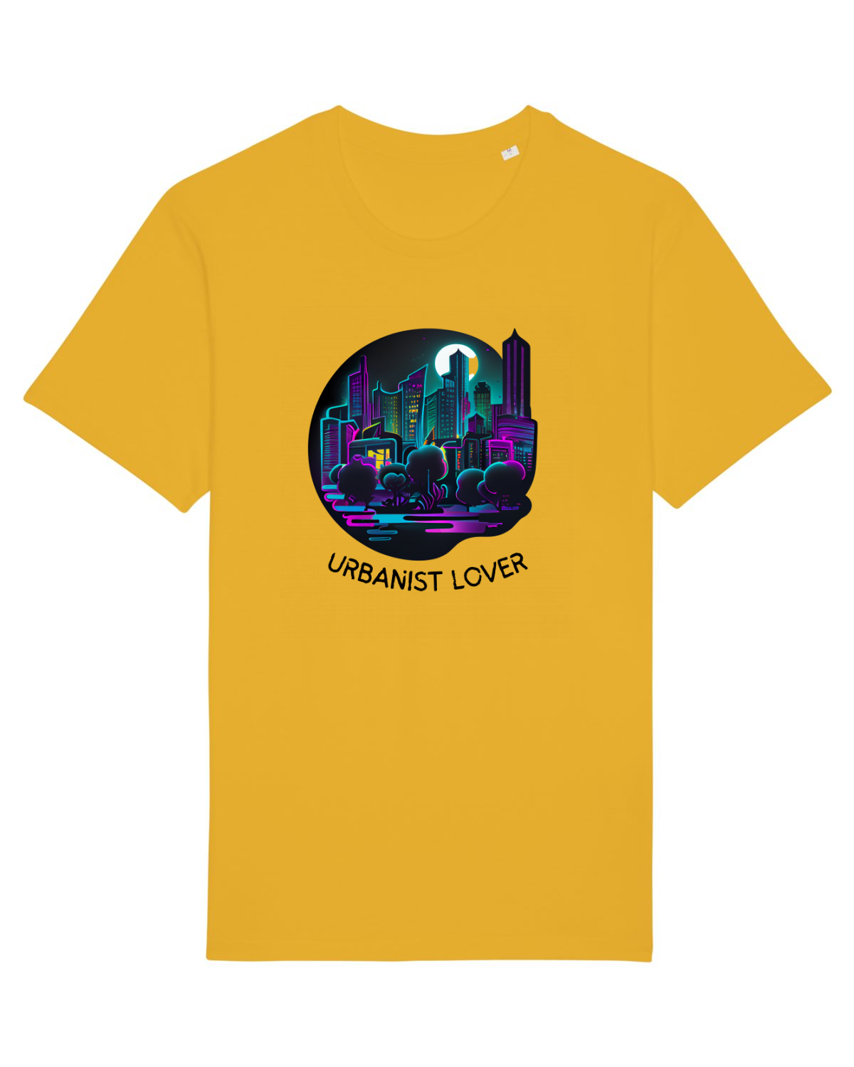 Tricou mânecă scurtă Unisex Rocker Spectra Yellow