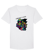 URBANIST LOVER - V4 Tricou mânecă scurtă guler larg Bărbat Skater