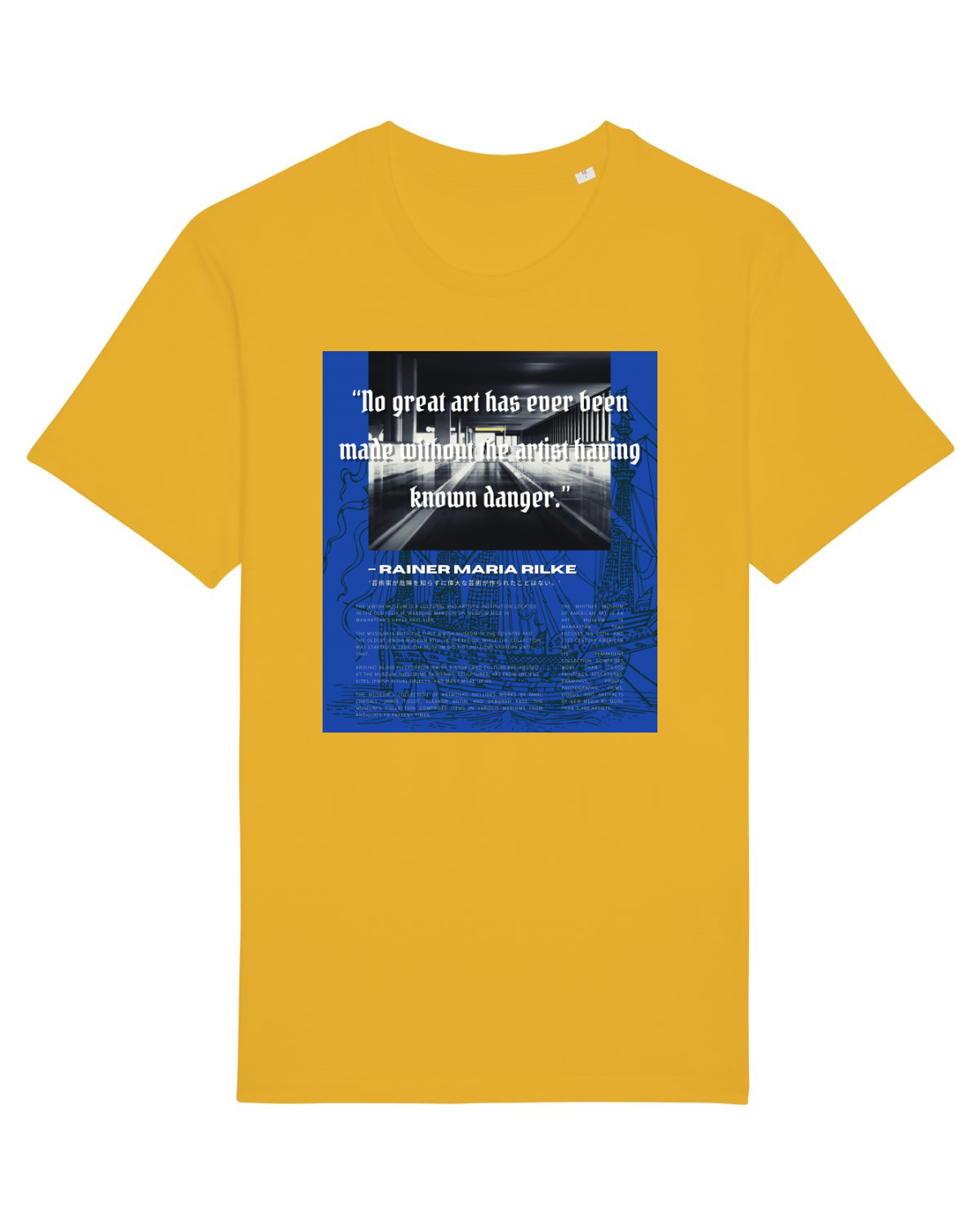 Tricou mânecă scurtă Unisex Rocker Spectra Yellow